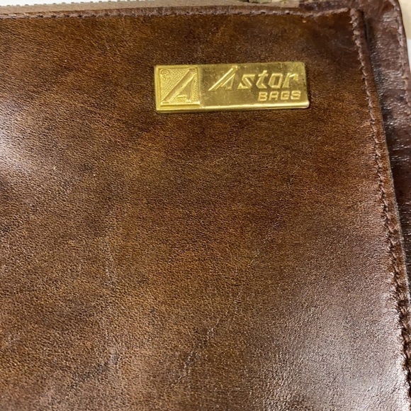 Vintage Astor Bags Men’s Wristlet Clutch Attaché Bag - Picture 14 of 16